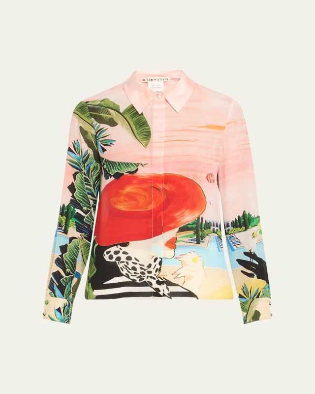 Palm Beach Willa Placket Top